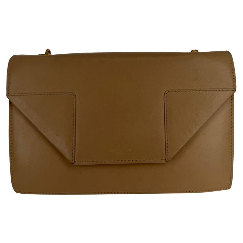Saint Laurent Betty Crossbody Bag in Beige Leather